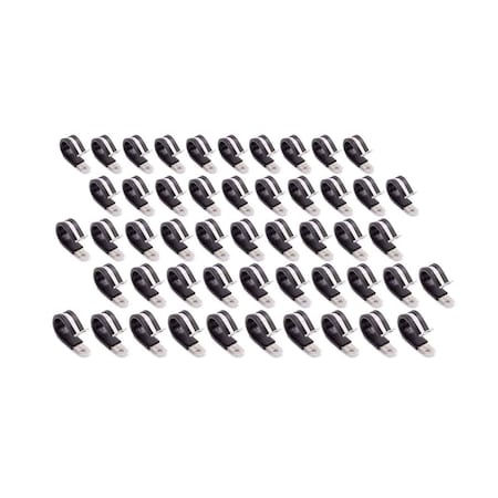 Allstar Performance 1 in. Aluminum Line Clamps, 50PK ALL18307-50